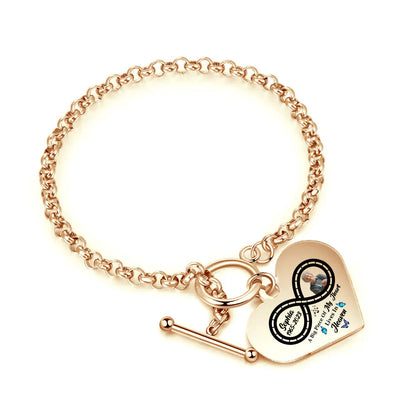 National Parents' Day❤Personalized Infinite love Heart Bracelet - I'm Always With You - Memorial Gift