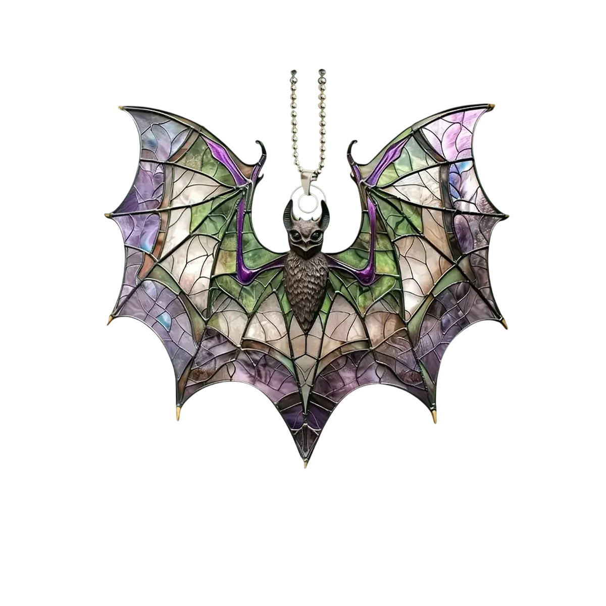 Bat Purple Acrylic Ornament - Bat lovers gift